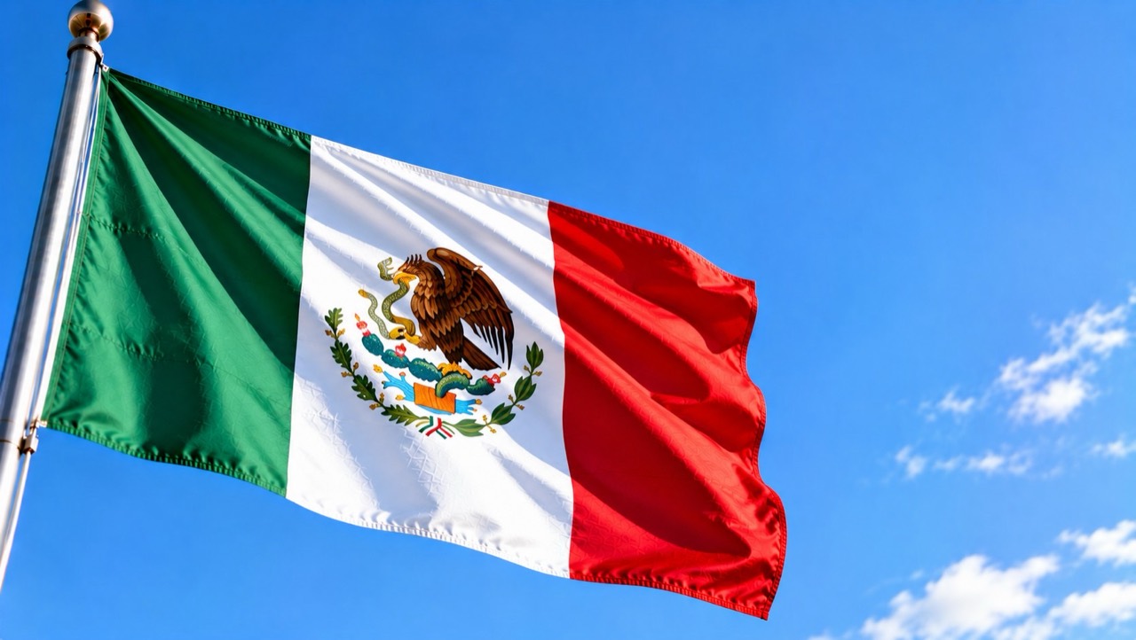 メキシコ国旗のイメージ