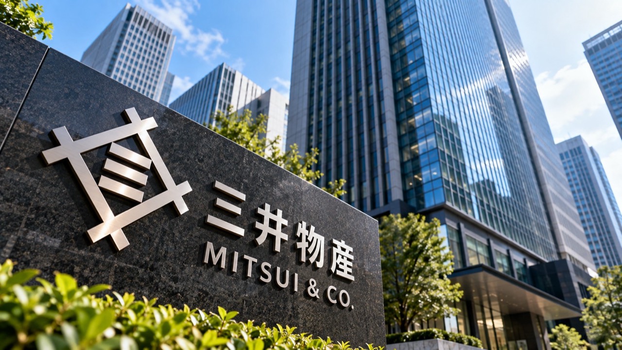 三井物産を題材にしたイメージ。実際の社屋写真ではない